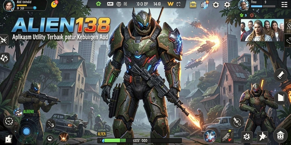 Tampilan antarmuka aplikasi ALIEN138 yang inovatif dan efisien.