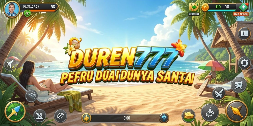Tangkapan layar gameplay DUREN777 yang penuh warna dan seru.