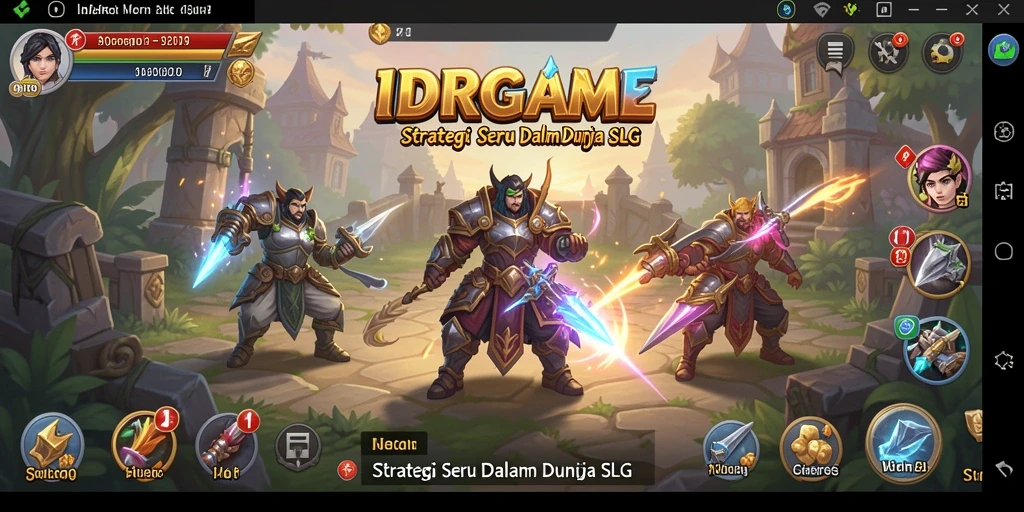 Tampilan gameplay seru dalam IDRGAME dengan strategi yang mendalam.