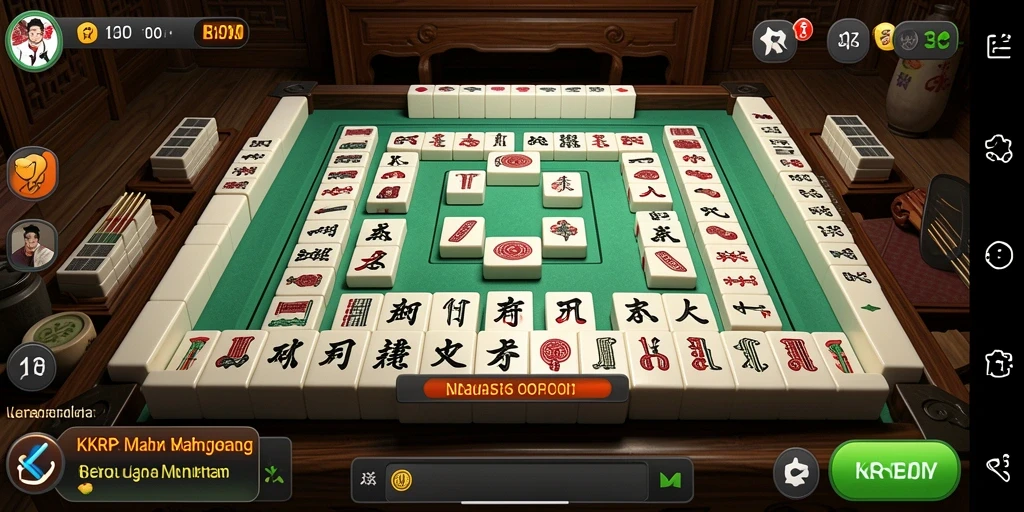 Gameplay seru dan menantang dari KKRP dengan elemen Mahjong.