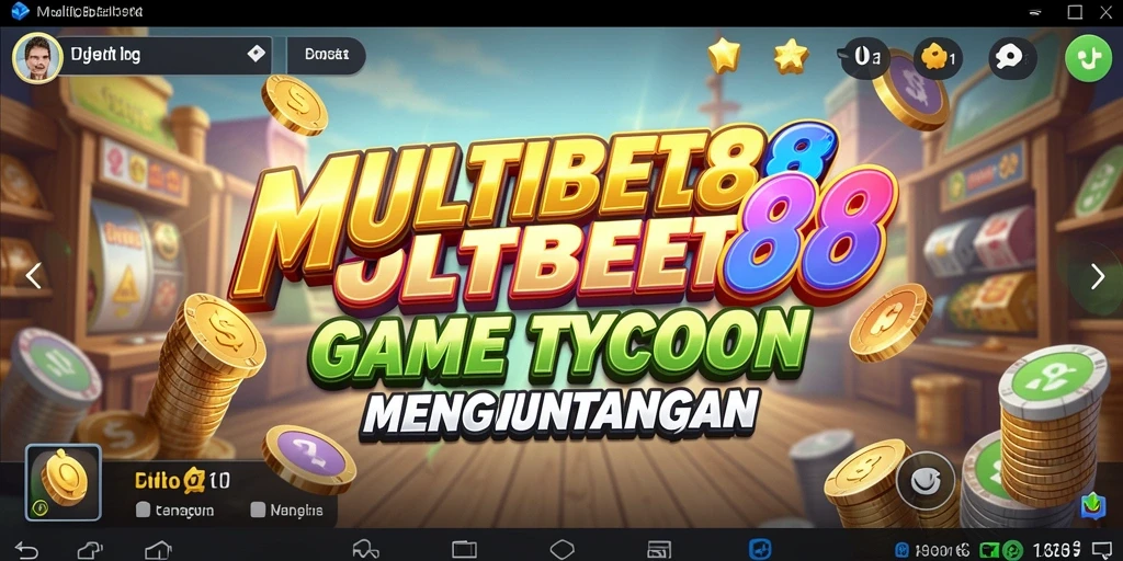 Tampilan gameplay menarik dari MULTIBET88 dengan elemen Tycoon.