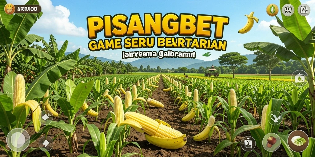 Tampilan gameplay PISANGBET yang menampilkan aktivitas bertani yang menyenangkan.