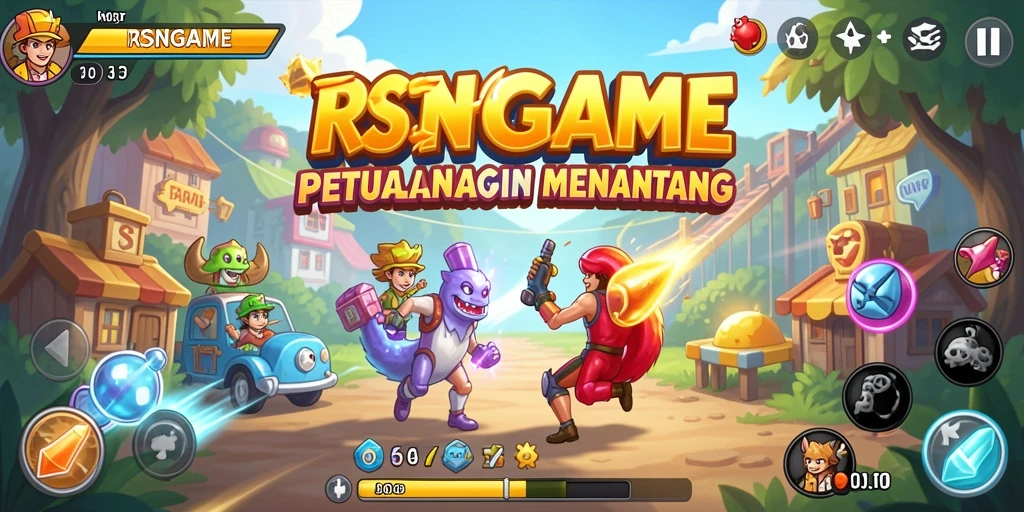 Tampilan gameplay RSNGAME yang menarik dan penuh aksi.