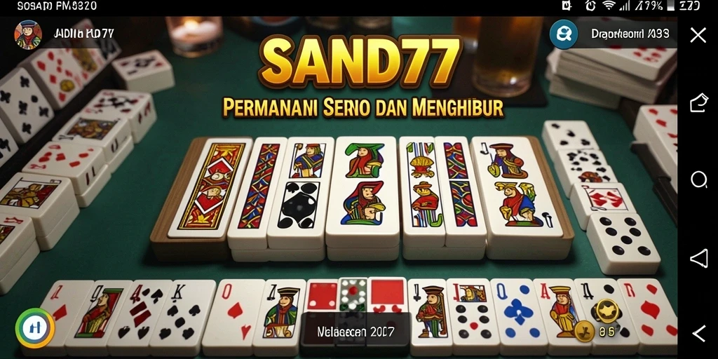 Tampilan gameplay menarik dari SAND77 yang penuh tantangan.