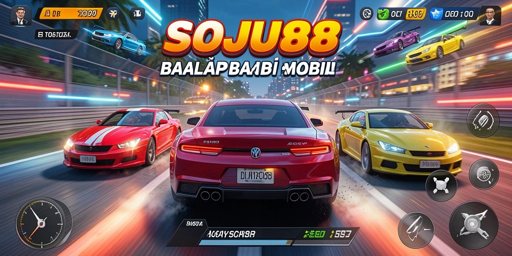 Gameplay balap yang mendebarkan di SOJU88.